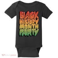 Black History Month Party Baby Bodysuit thumb 0