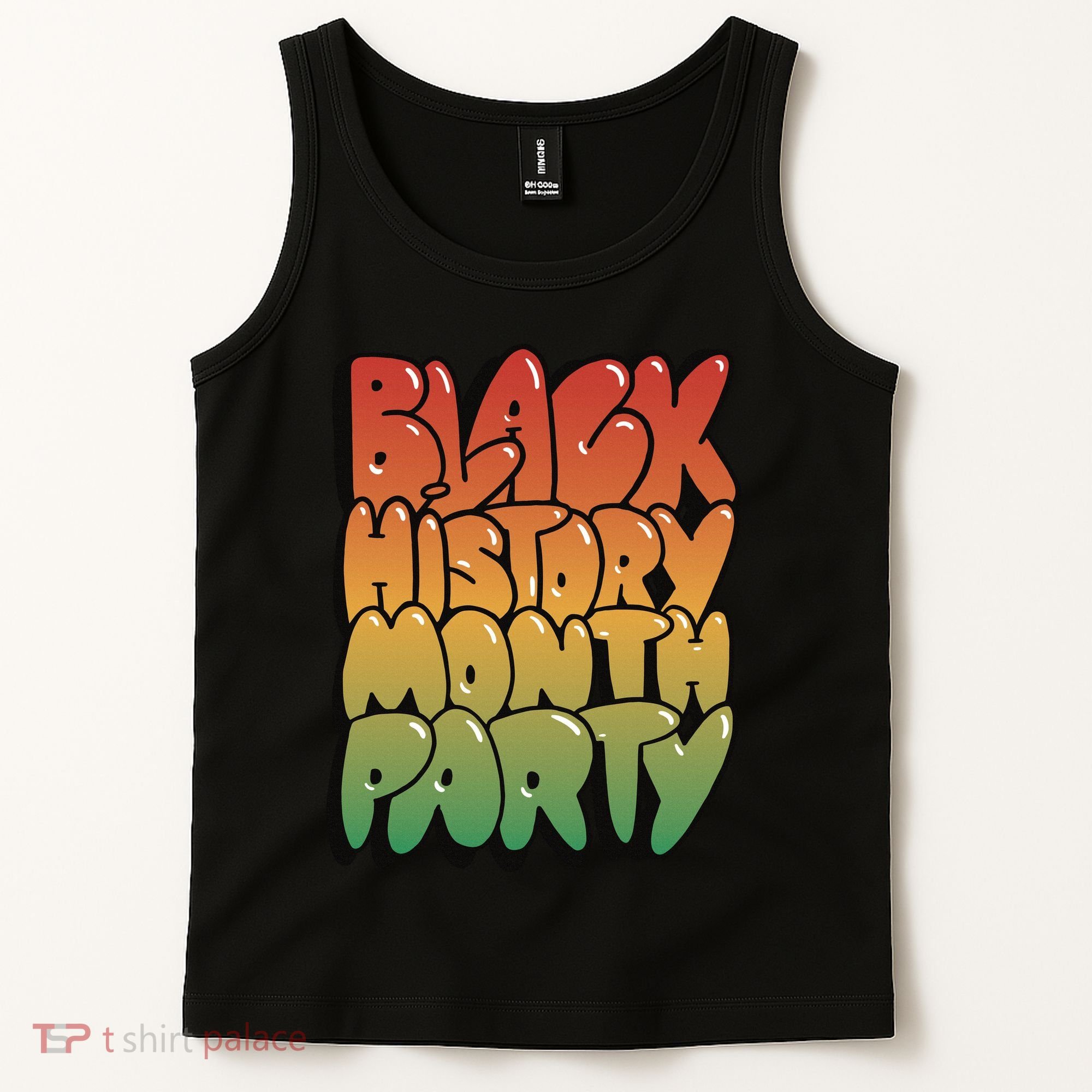 Black History Month Party Tank Top
