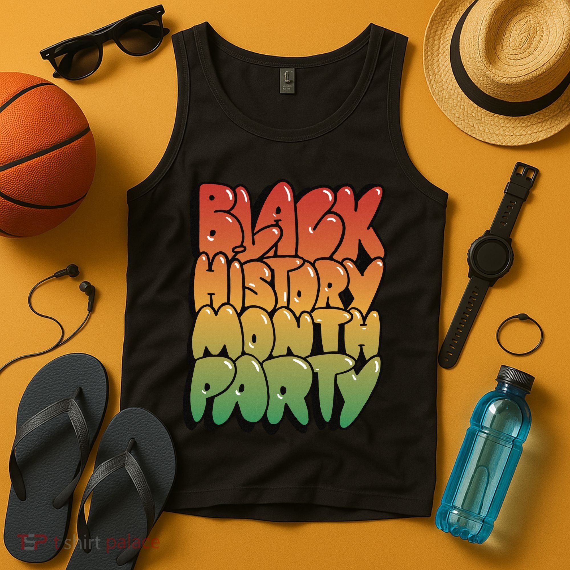 Black History Month Party Tank Top