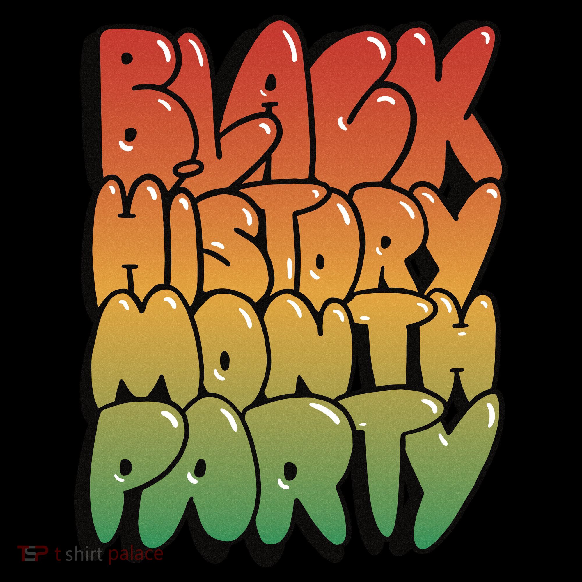 Black History Month Party Tank Top