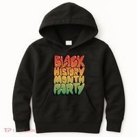 Black History Month Party Kids Hoodie thumb 0