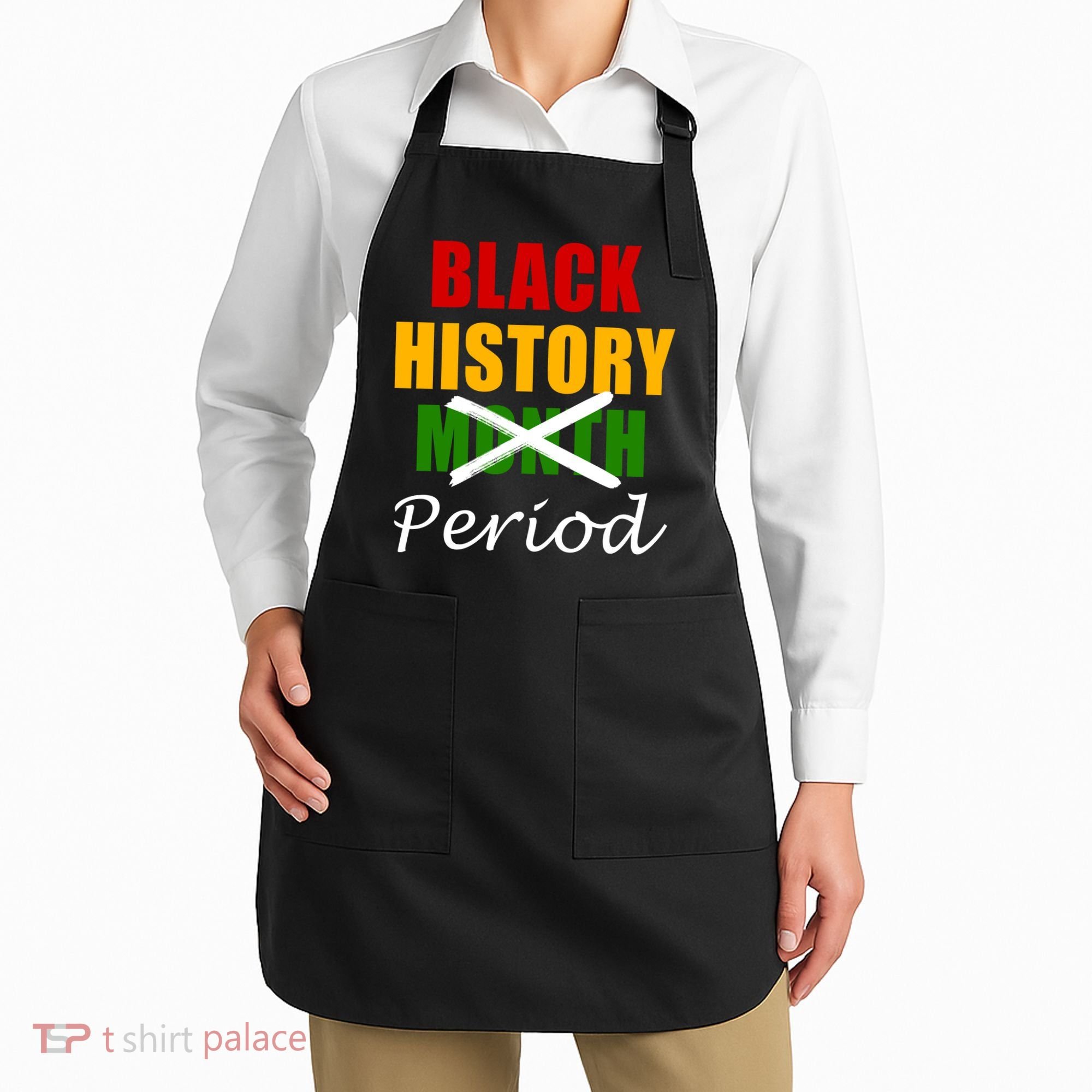 Black History Month Period Apron