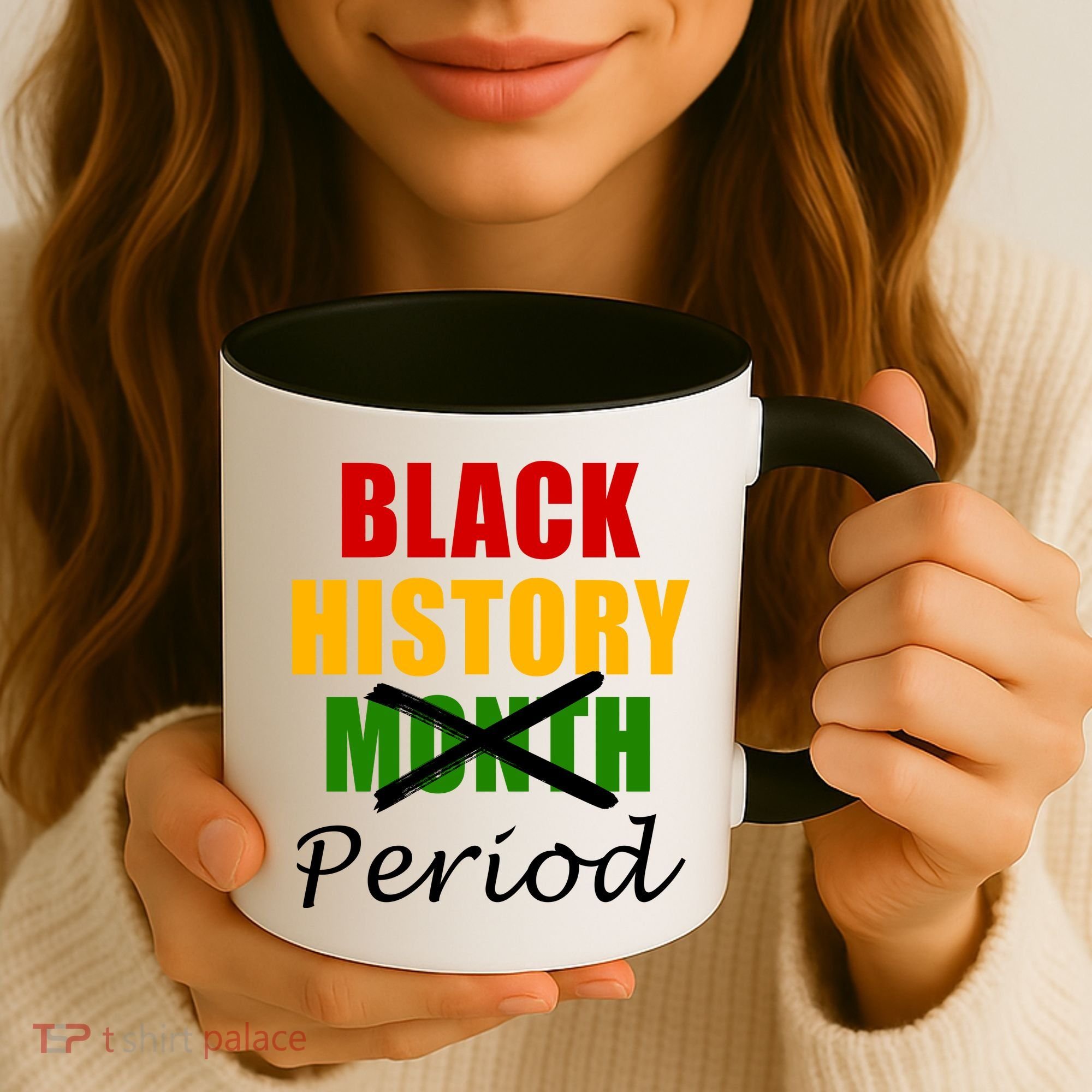 Black History Month Period Coffee Mug