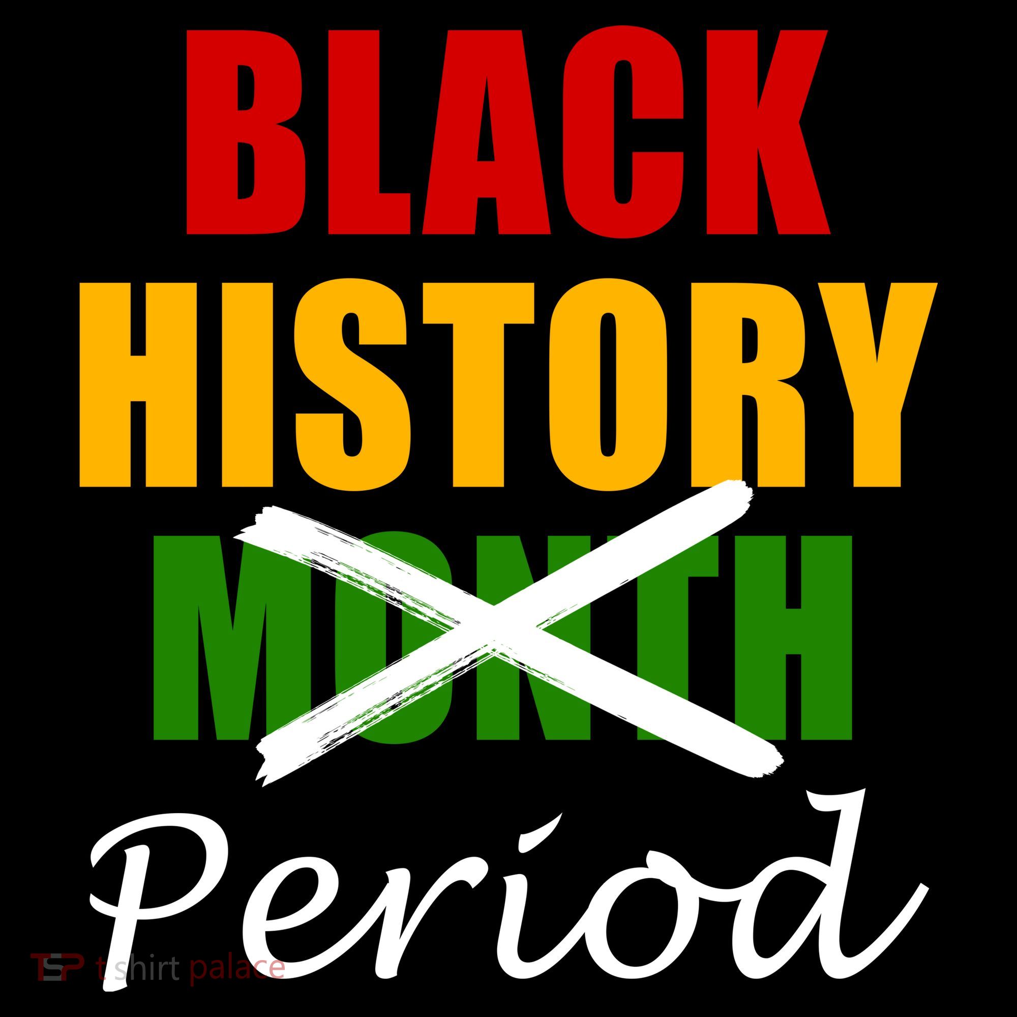 Black History Month Period Mousepad