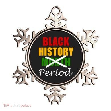 Black History Month Period Ornament