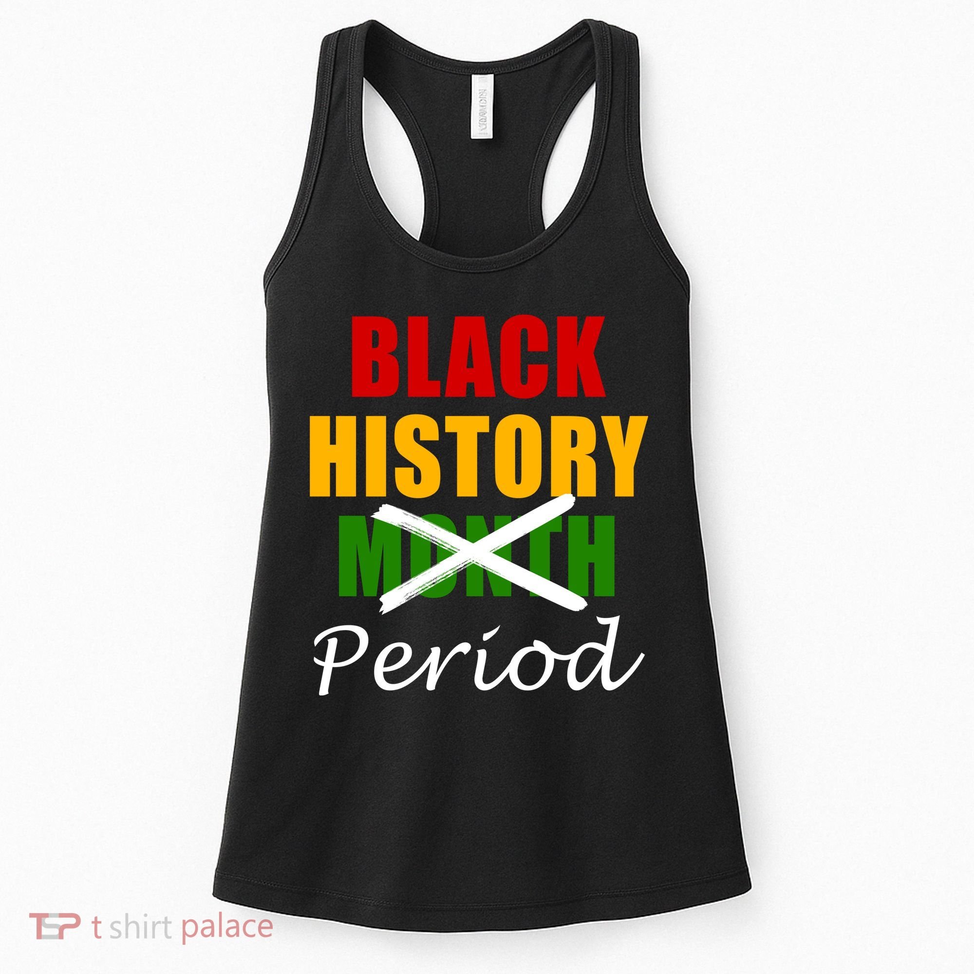 Black History Month Period Women's Tank Top