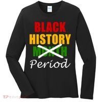 Black History Month Period Women's Long Sleeve Shirt thumb 0