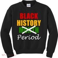 Black History Month Period Kids Sweatshirt thumb 0