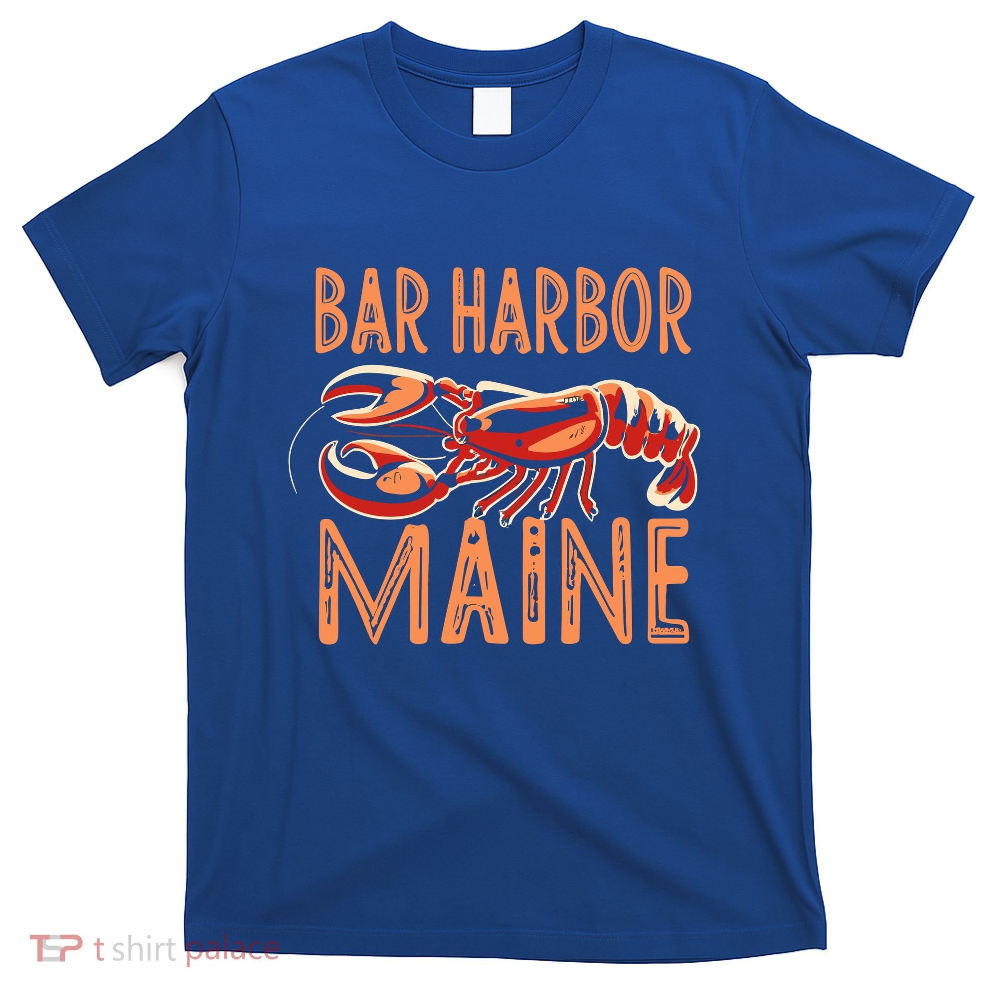 Bar Harbor Maine Lobster Travel Acadia Vintage Gift T-Shirt