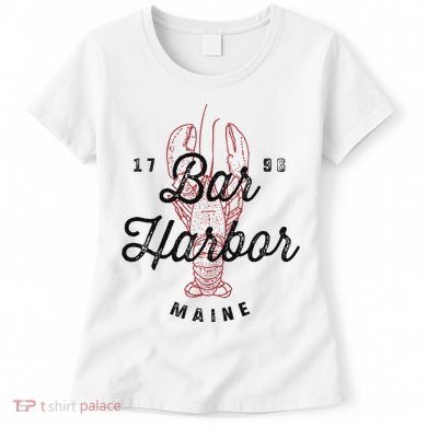 Bar Harbor Maine Souvenir Cool Vintage Lobster Women's T-Shirt
