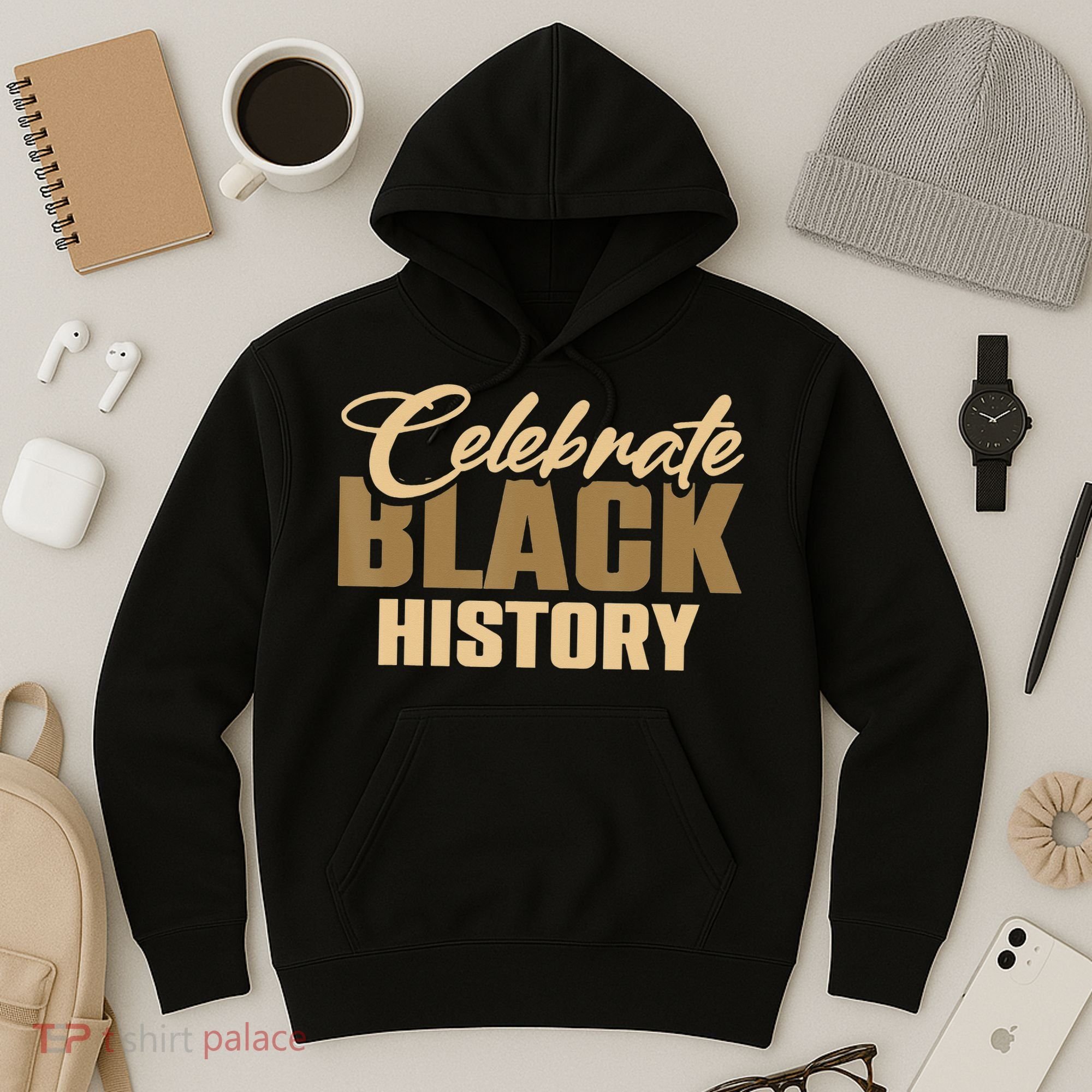 Black History Month Celebrate Black History Hoodie
