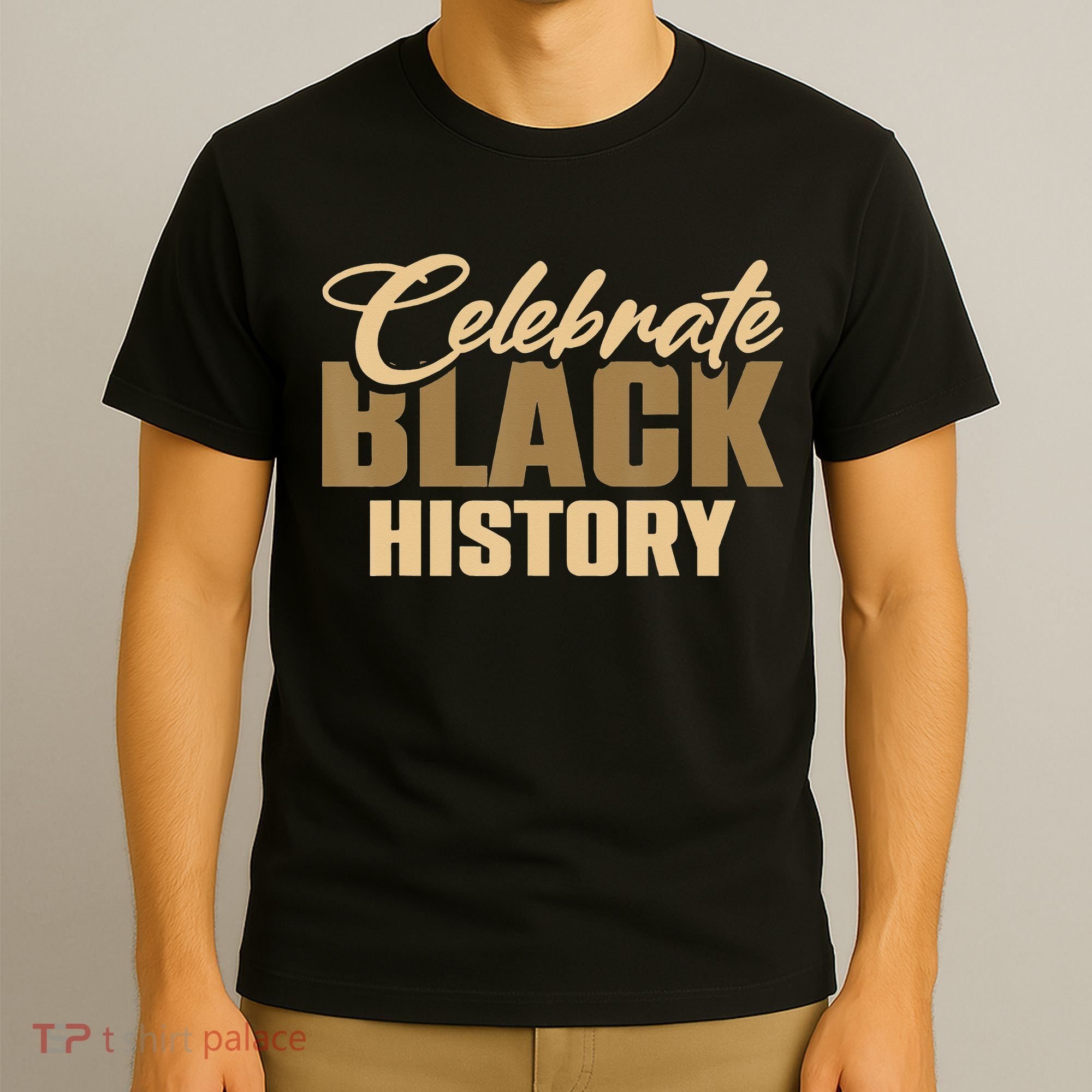 Black History Month Celebrate Black History T-Shirt