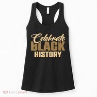 Black History Month Celebrate Black History Women's Tank Top thumb 0