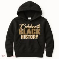 Black History Month Celebrate Black History Kids Hoodie thumb 0