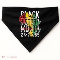 Black History Month 24 7 365 USA-Made Doggie Bandana thumb 0
