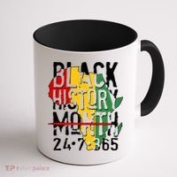 Black History Month 24 7 365 Coffee Mug thumb 1
