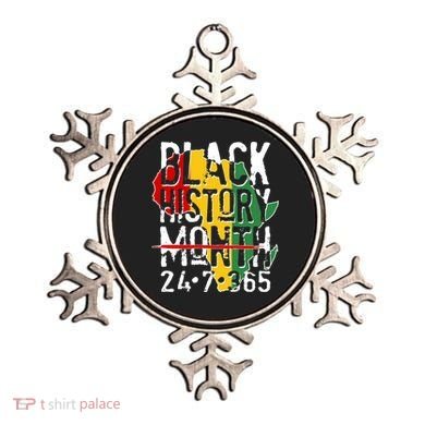Black History Month 24 7 365 Ornament