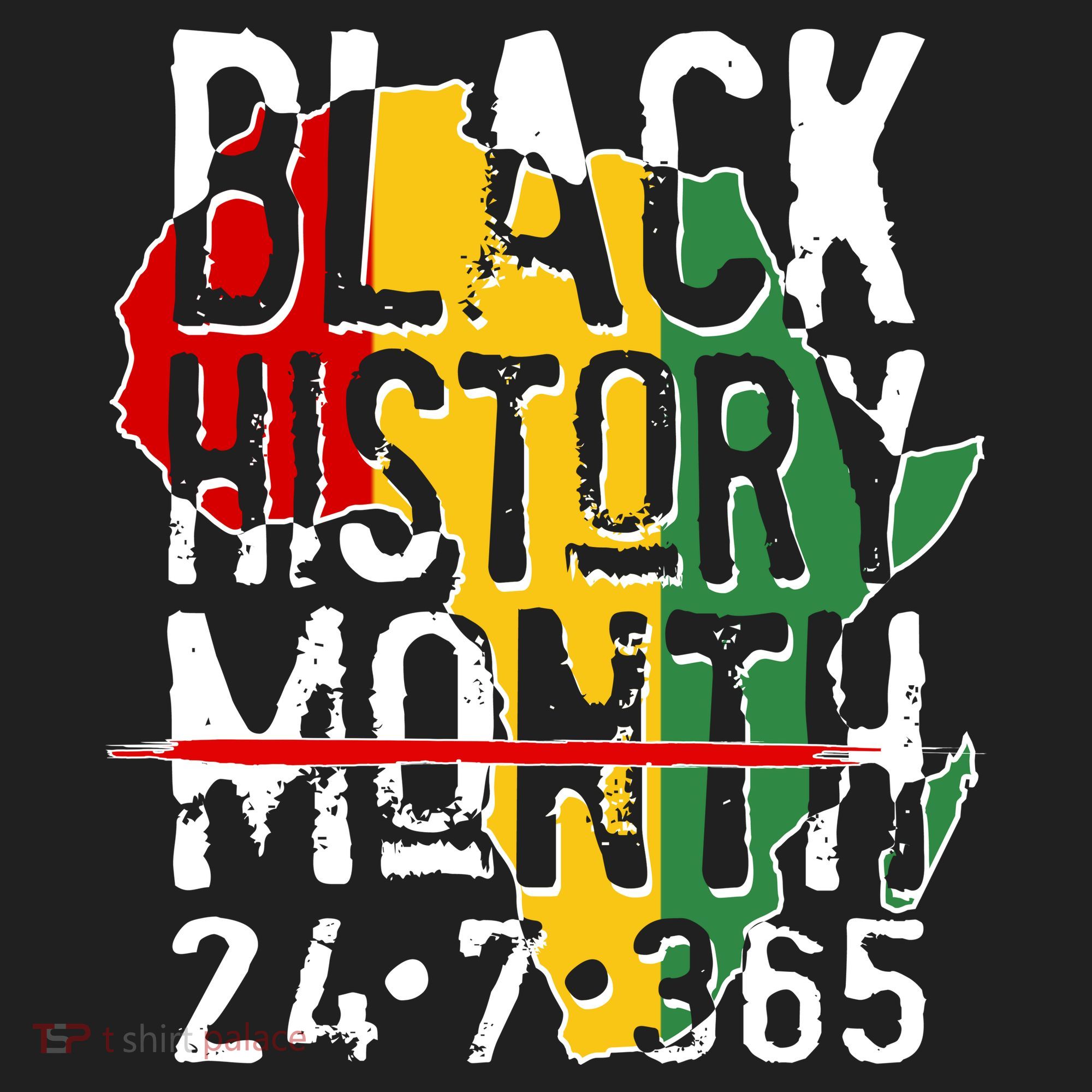 Black History Month 24 7 365 Hat