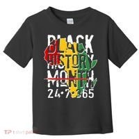Black History Month 24 7 365 Toddler T-Shirt thumb 0