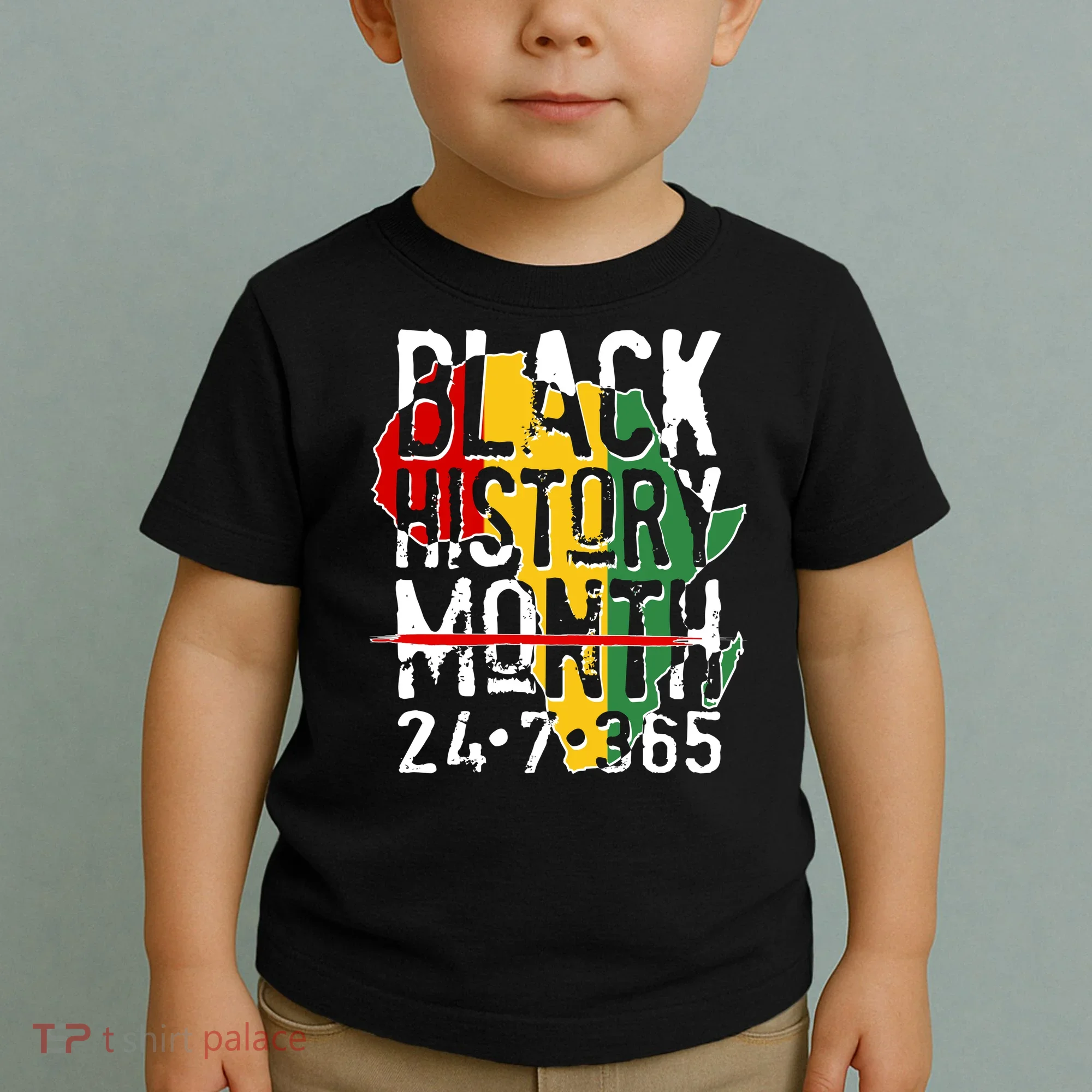 Black History Month 24 7 365 Toddler T-Shirt