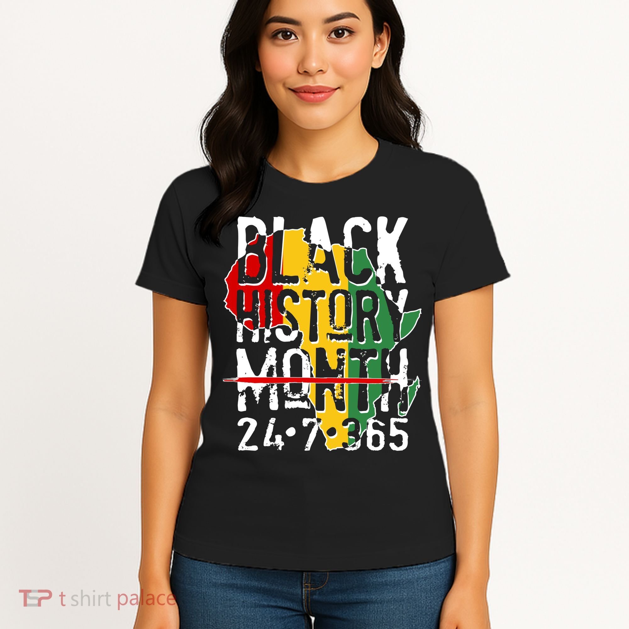 Black History Month 24 7 365 Women's T-Shirt
