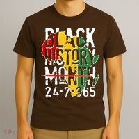 Black History Month 24 7 365 T-Shirt thumb 3