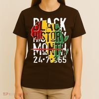 Black History Month 24 7 365 T-Shirt thumb 4