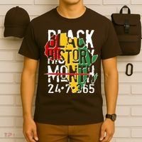 Black History Month 24 7 365 T-Shirt thumb 6