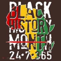 Black History Month 24 7 365 Coaster thumb 2