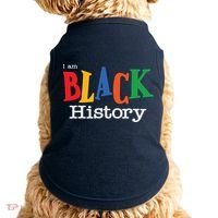 Black History Month I Am Black History Doggie Tank thumb 0