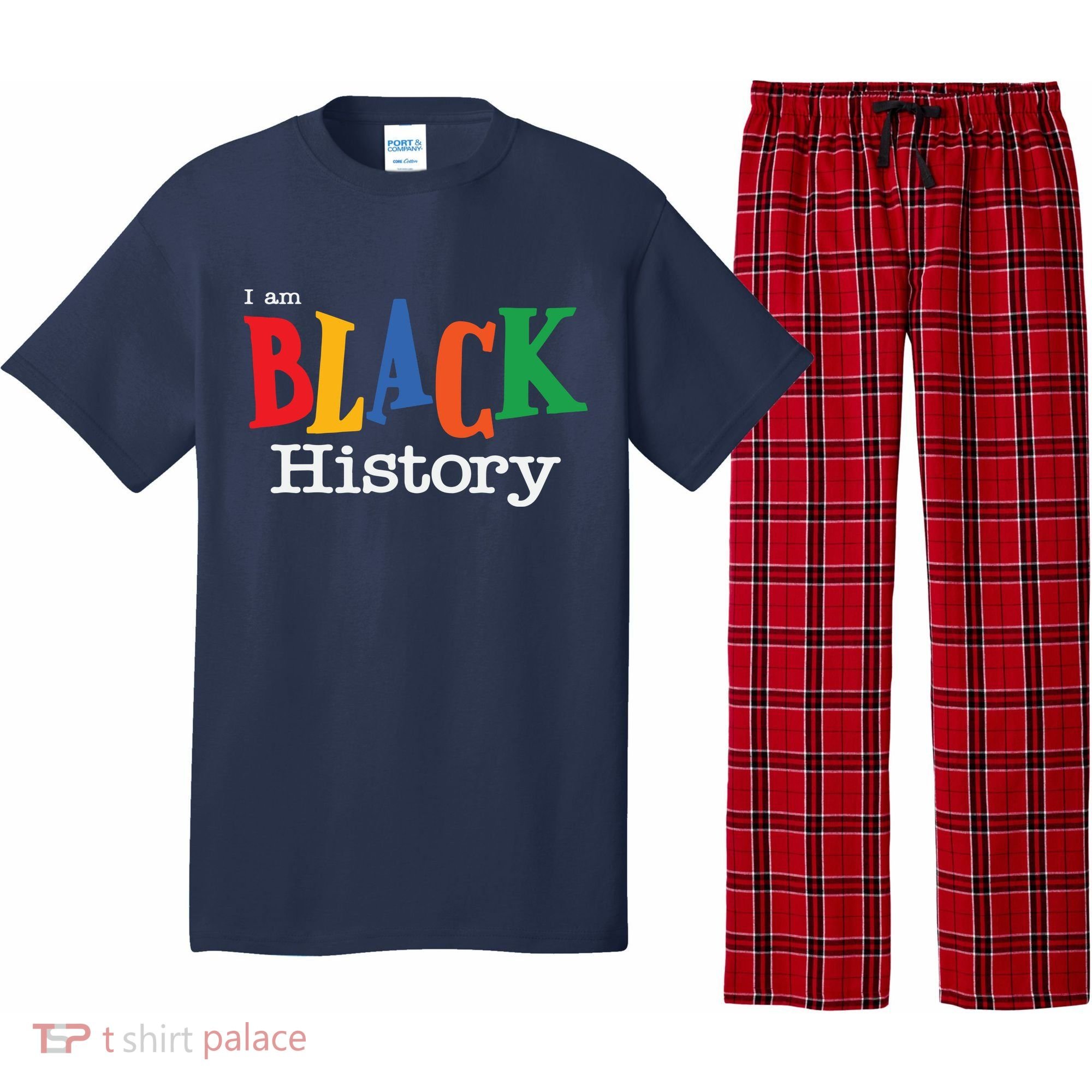 Black History Month I Am Black History Pajama Set