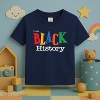 Black History Month I Am Black History Toddler T-Shirt thumb 3