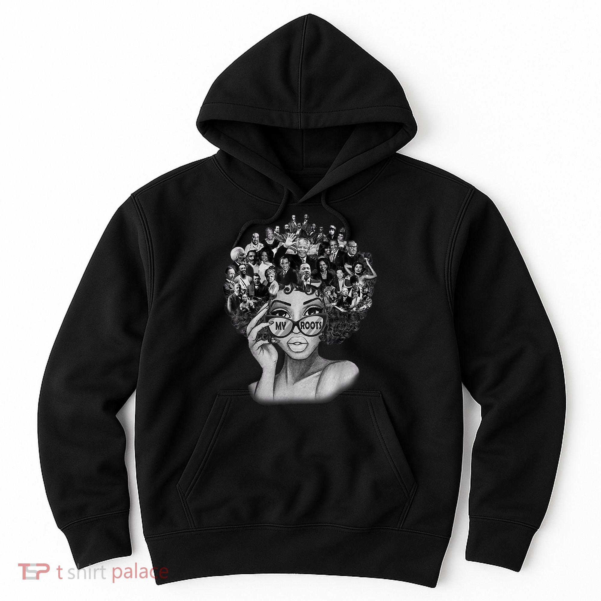 Black History Month Shirt I Love My Roots Back Powerful BLM Hoodie