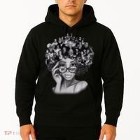 Black History Month Shirt I Love My Roots Back Powerful BLM Hoodie thumb 2