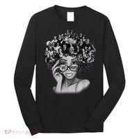 Black History Month Shirt I Love My Roots Back Powerful BLM Long Sleeve Shirt thumb 0