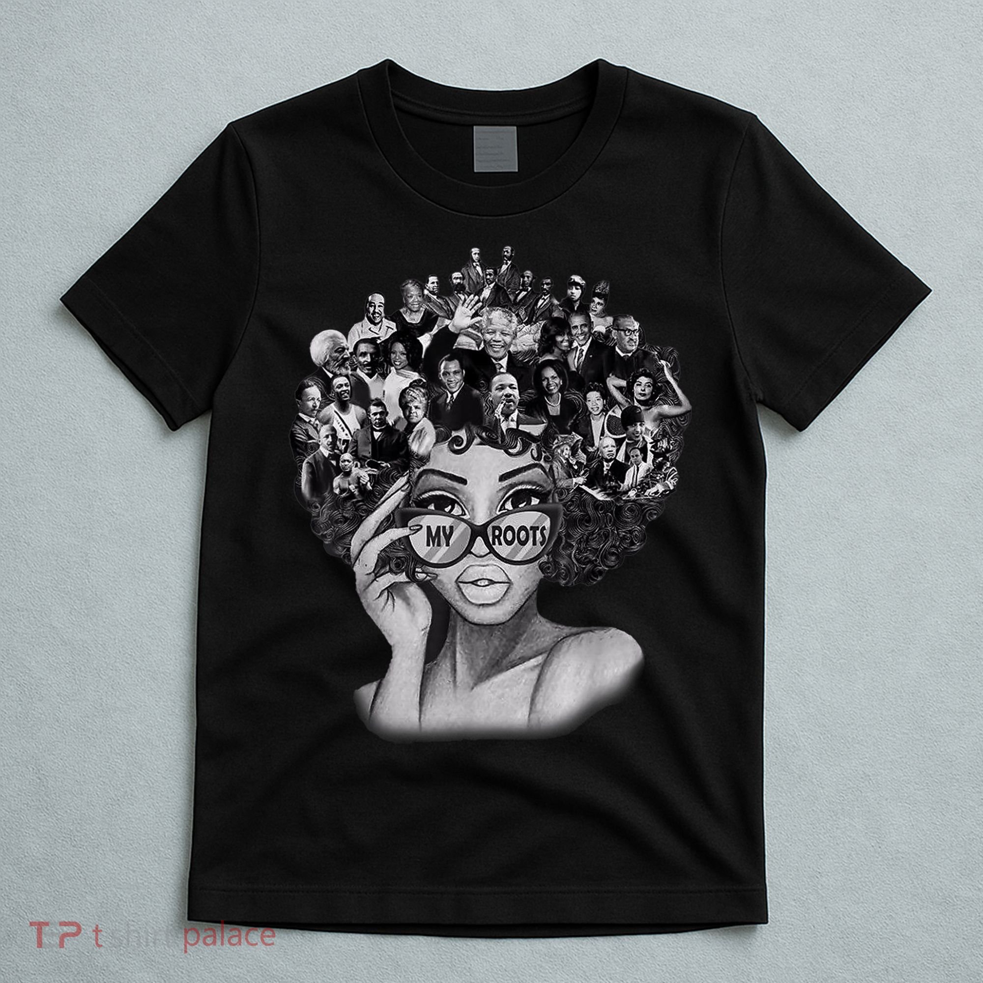 Black History Month Shirt I Love My Roots Back Powerful BLM T-Shirt