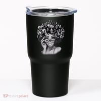 Black History Month Shirt I Love My Roots Back Powerful BLM Tumbler thumb 0