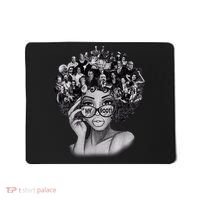 Black History Month Shirt I Love My Roots Back Powerful BLM Mousepad thumb 0