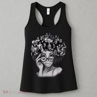 Black History Month Shirt I Love My Roots Back Powerful BLM Women's Tank Top thumb 3