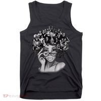Black History Month Shirt I Love My Roots Back Powerful BLM Tank Top thumb 0