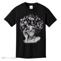 Black History Month Shirt I Love My Roots Back Powerful BLM Kids T-Shirt thumb 0
