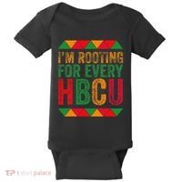 Black History Month IM Rooting For Every Hbcu Juneth Baby Bodysuit thumb 0