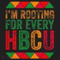 Black History Month IM Rooting For Every Hbcu Juneth Hat thumb 2