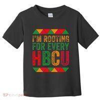 Black History Month IM Rooting For Every Hbcu Juneth Toddler T-Shirt thumb 0