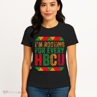 Black History Month IM Rooting For Every Hbcu Juneth Women's T-Shirt thumb 4