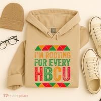 Black History Month IM Rooting For Every Hbcu Juneth Hoodie thumb 4