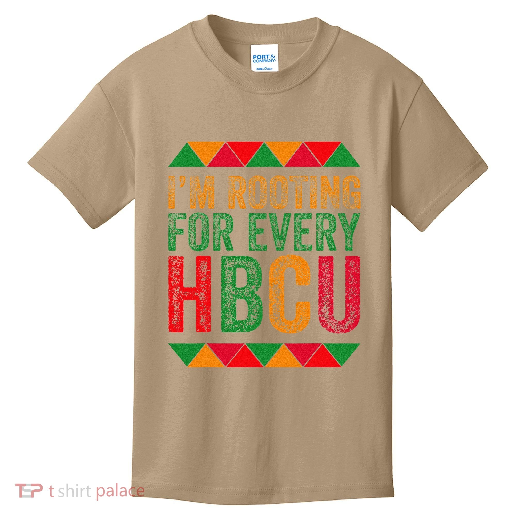 Black History Month IM Rooting For Every Hbcu Juneth Kids T-Shirt