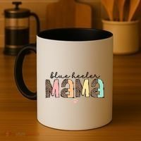 Blue Heeler Mama Mom Blue Australian Cattle Dog Gift Coffee Mug thumb 4