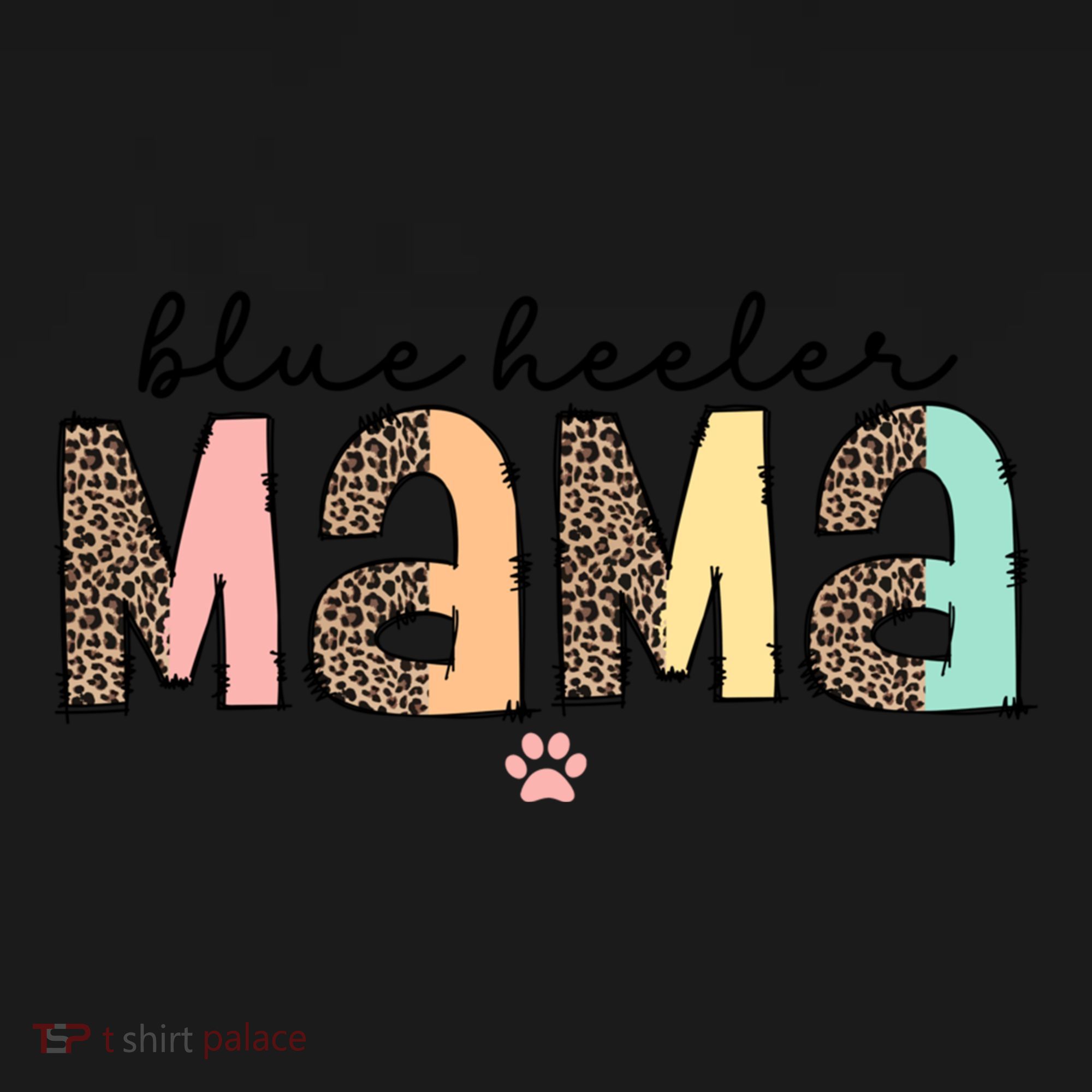 Blue Heeler Mama Mom Blue Australian Cattle Dog Gift Ornament
