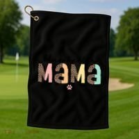 Blue Heeler Mama Mom Blue Australian Cattle Dog Gift Golf Towel thumb 1